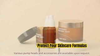 Producent zestawu butelek kosmetycznych Amber PET | Spray, balsam, butelka z tonerem i słoik z kremem | Opakowanie OEM