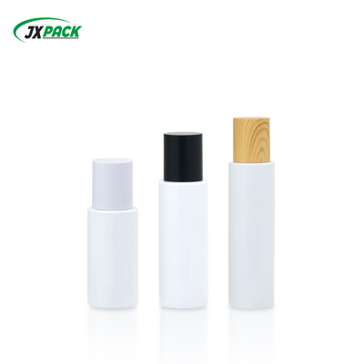 Butelka kosmetyczna z tworzyw sztucznych PET z drewnianą czapką 60 ml 80 ml 100 ml