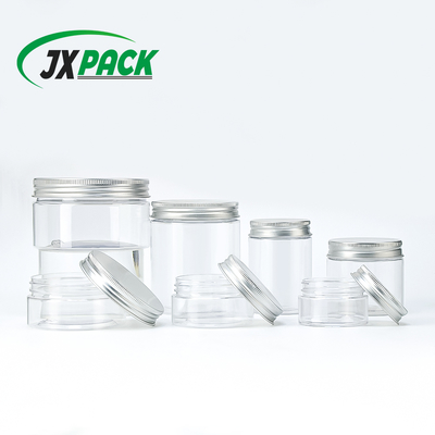 Plastic Wide-Mouth Cosmetic Cream Jar z śrubą